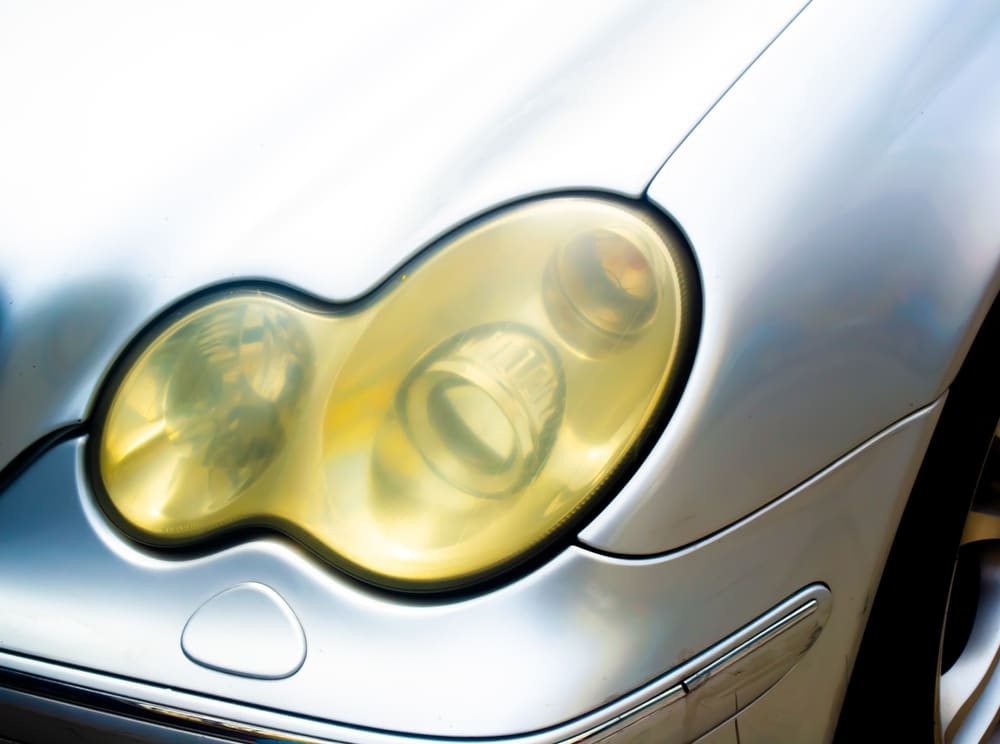 headlight yellowing